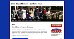 Desktop Screenshot of gds-bonham.org